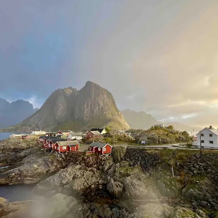 Hamnoya Bridge Panorama Holiday home Reine